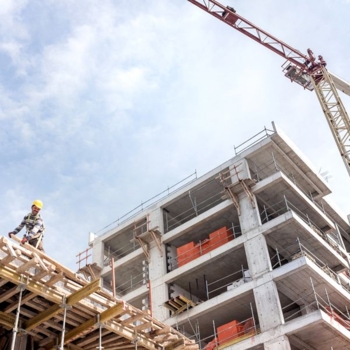Baustelle Hotelbau Pflegeheim Foto iStock ilkercelik